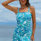 🩱Maillot de Bain Deux Pièces Tankini Vintage pour Femme avec Contrôle du Ventre