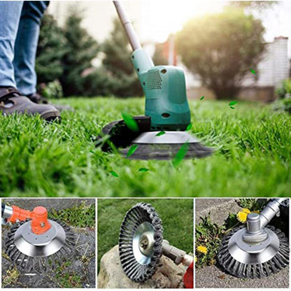 🔥 Offre spéciale : 2 achetés = 1 offert ! 🔧✨ Tête de lame de tondeuse à gazon incassable 🏡🌿🚀