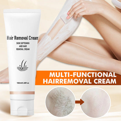 🧴60 % DE RÉDUCTION !🥰Crème dépilatoire aromatique polyvalente – Rapide, douce et parfumée pour une peau douce et soyeuse ✨