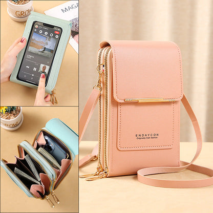 👜 50% DE RÉDUCTION ! 📱 Sac Bandoulière Tactile avec Chargeur – Antivol, Résistant à l‘Eau & Confortable 💼