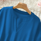 🌸 Soldes de printemps : 50 % DE RÉDUCTION 👕 Haut à manches courtes uni et ample, très tendance