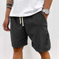 Shorts décontractés pour hommes avec cordon de serrage et coupe ample