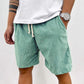 Shorts décontractés pour hommes avec cordon de serrage et coupe ample