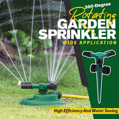 ⏳ -50 % – Arroseur de jardin rotatif 360° ⛲💦