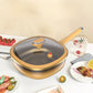 🔥 50 % DE RÉDUCTION ! 🍳✨ Pot anti-adhésif en alliage de titane de 12 pouces avec couvercle 🍲💫