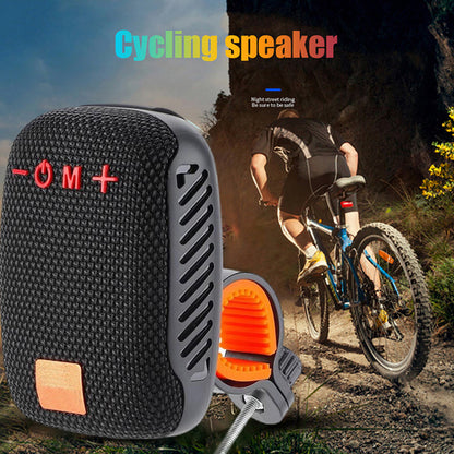 💎 61% DE RÉDUCTION! 💎 Enceinte Bluetooth sport pour vélo – Étanche IPX5, TWS et compatible carte microSD