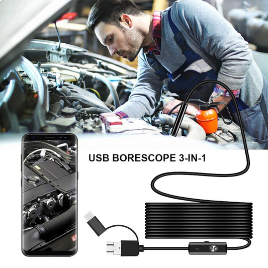 🔥Promo limitée -50%🔥Endoscope HD étanche – Connexion directe téléphone & ordinateur