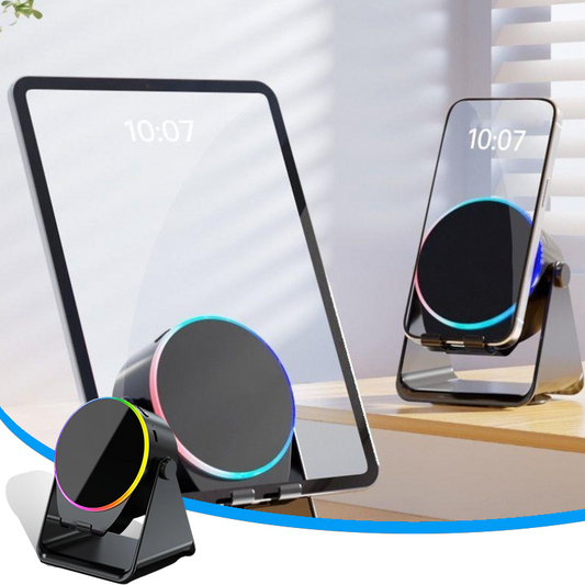 Support d’enceinte rotatif sans fil 4-en-1 à 360°