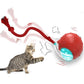 Balle interactive pour chat avec des cris d'oiseaux simulés
