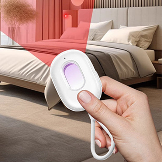 🛡️Caméra Détecteur Infrarouge Compacte – Détection 3D, portée 5 m, alarme & lampe LED intégrées