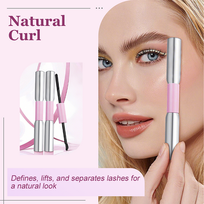 Mascara waterproof à double embout pour plus de volume et de longueur
