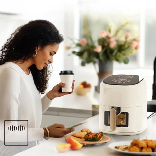 Airfryer Numérique Intelligente avec Fenêtre Transparente