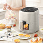 Airfryer Numérique Intelligente avec Fenêtre Transparente