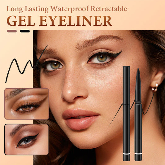 Long Lasting Waterproof Retractable Gel Eyeliner