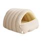 📢50% de réduction！！！📍Chaleur, confort douillet, niche en peluche pour animaux domestiques