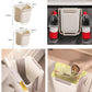 🗑️🧺 Poubelle suspendue pliable polyvalente pour cuisine – Se fixe au placard ou au tiroir, libérez votre plan de travail, le petit bac malin qui capte les épluchures et les emballages pendant que vous cuisinez 🍅🔪