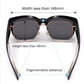Lunettes de soleil polarisées à double usage avec protection UV