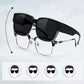 Lunettes de soleil polarisées à double usage avec protection UV