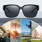 Lunettes de soleil polarisées à double usage avec protection UV