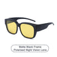 Lunettes de soleil polarisées à double usage avec protection UV