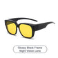 Lunettes de soleil polarisées à double usage avec protection UV