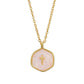 ✨Collier Croix Minimaliste en Acier Inoxydable – Émail Nacré, Hypoallergénique, 3 Couleurs Douces