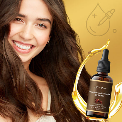 💇‍♀️ ACHETEZ 1, OFFERT 1 ! 🎉 Huile Essentielle Capillaire – Nourrit en Profondeur, Brillance Intense & Parfum Sublime ✨📦