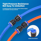 🔧 50% DE RÉDUCTION ! 💨 Kit de Raccords Pneumatiques 1/4" – Connexion Rapide, Universel & Haute Pression (191 PSI) pour Compresseurs, Outils et Atelier Pro ! ⚙️