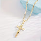 💐50% DE RÉDUCTION ! Collier Crucifix en Or – Motif INRI Très Détaillé ✝️✨【Offre Limitée】