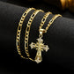 💐50% DE RÉDUCTION ! Collier Crucifix en Or – Motif INRI Très Détaillé ✝️✨【Offre Limitée】