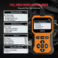 🔧🚗 50 % de réduction ⚡ Scanner OBD2 professionnel – Diagnostic complet, effacement 1 clic & 8 langues ! Compatible tous véhicules 1996+ 📊💡