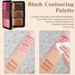 Palette de Blush Crème 12 Couleurs 🌸 | Texture douce, tenue longue & teintes buildables ✨ – Pour un teint frais & naturel toute la journée 💄