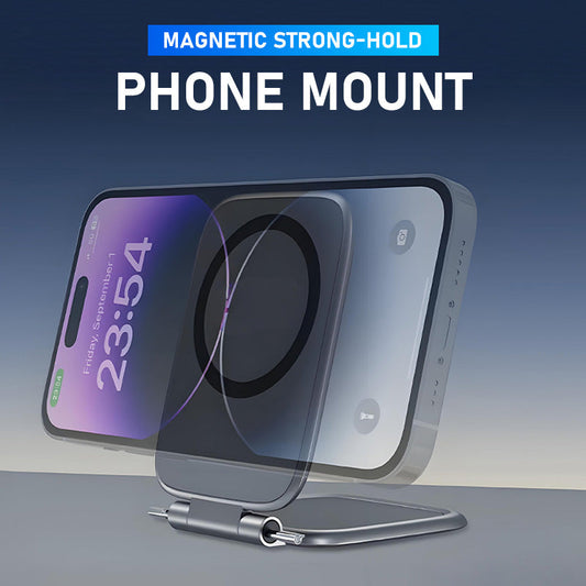 💎 50% DE RÉDUCTION ! 💎 Support de Téléphone Magnétique à Forte Tenue – Adhère comme un Aimant, Stable comme un Roc, pour Voiture & Bureau