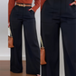 👯♀️ -60% DE RÉDUCTION ! 💫 Pantalon Évasé Taille Haute – Allonge les Jambes, Affine la Silhouette & Disponible en 4 Couleurs Élégantes ! 🖤
