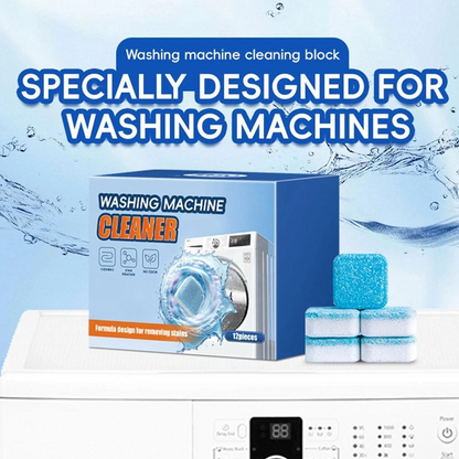 🧺 ACHETEZ 1, OFFERT 1 ! ✨ Tablettes Nettoyantes pour Lave-linge – Anti-tartre, Anti-moisissures & Fraîcheur Immédiate 💧