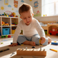 ✨ 55 % DE RÉDUCTION MAINTENANT !✨Jouet Montessori en Bois – Planche avec Vis et Tournevis