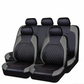 📢📢50% DE RÉDUCTION !! ⏰ Ensemble de 9 housses de siège auto en cuir – Ajustement universel, durables & faciles d'entretien – Parfaites pour le confort & la protection en voiture 🚗