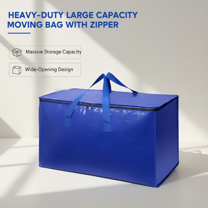 📦 ACHETEZ 3, OBTENEZ 1 GRATUIT! 🧳 Sac de Déménagement Robuste Grande Capacité avec Fermeture Éclair – Solide, Poignées Renforcées & Idéal pour Déménagement/Voyage ✈️