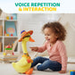 Peluche canard interactive parlante et dansante