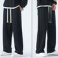 Men's Casual Loose Straight Leg Drawstring Pants