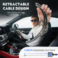 🎁 Achetez 2, recevez 1 GRATUIT ! ⚡🚗 Chargeur ultra-rapide avec câbles rétractables & lumière étoilée ✨