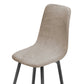 Housse de chaise souple et extensible à courbes