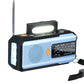 Radio météo d'urgence à manivelle solaire
