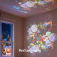 🎨50 % de réduction🌈Projecteur LED rotatif à effet dynamique