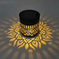 🌞 55 % DE RÉDUCTION MAINTENANT ! 🌀 Lampe solaire mandala – Projection de motifs époustouflants, design 2 en 1 pour sol et mur, étanche IP65, allumage/extinction automatique 🌿