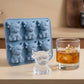 Moule à glaçons Highland Cow - Adorable bac en silicone 3D pour boissons et fêtes