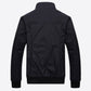 🧥50 % de réduction ! Veste Décontractée Business pour Homme – Coupe-vent élégant en nylon, poches multiples & col montant 🌬️💼