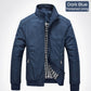 🧥50 % de réduction ! Veste Décontractée Business pour Homme – Coupe-vent élégant en nylon, poches multiples & col montant 🌬️💼