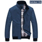🧥50 % de réduction ! Veste Décontractée Business pour Homme – Coupe-vent élégant en nylon, poches multiples & col montant 🌬️💼