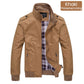 🧥50 % de réduction ! Veste Décontractée Business pour Homme – Coupe-vent élégant en nylon, poches multiples & col montant 🌬️💼
